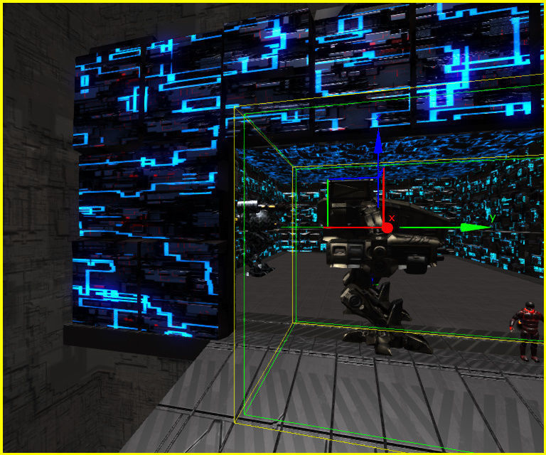 3D Greeble Mech Hangar Low-poly 3D model_29