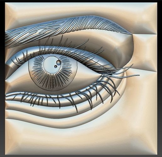 No 16 Eye 3D print model