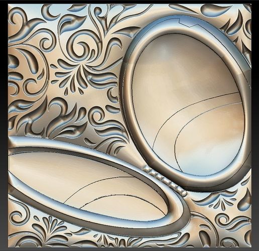 No 17  Makeup Mirror 3D print model
