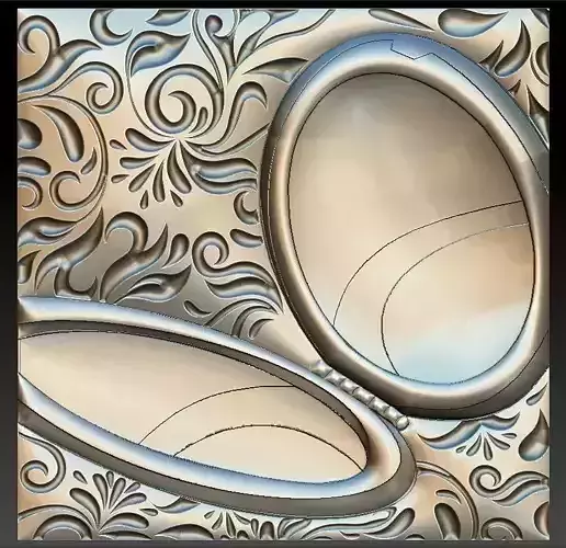 No 17  Makeup Mirror 3D print model
