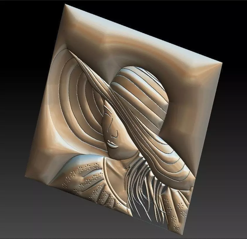 No 19 Women Hat 3D print model