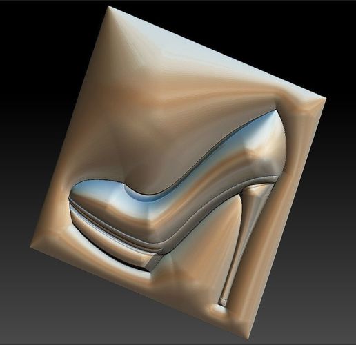 No 21 Women high heels shoes 3D print model