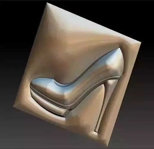No 21 Women high heels shoes 3D print model