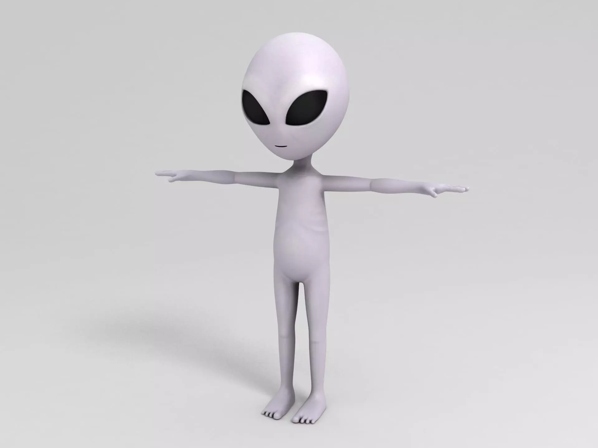 Alien 3D model_0