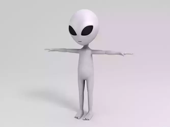 Alien 3D model Alien 3D model