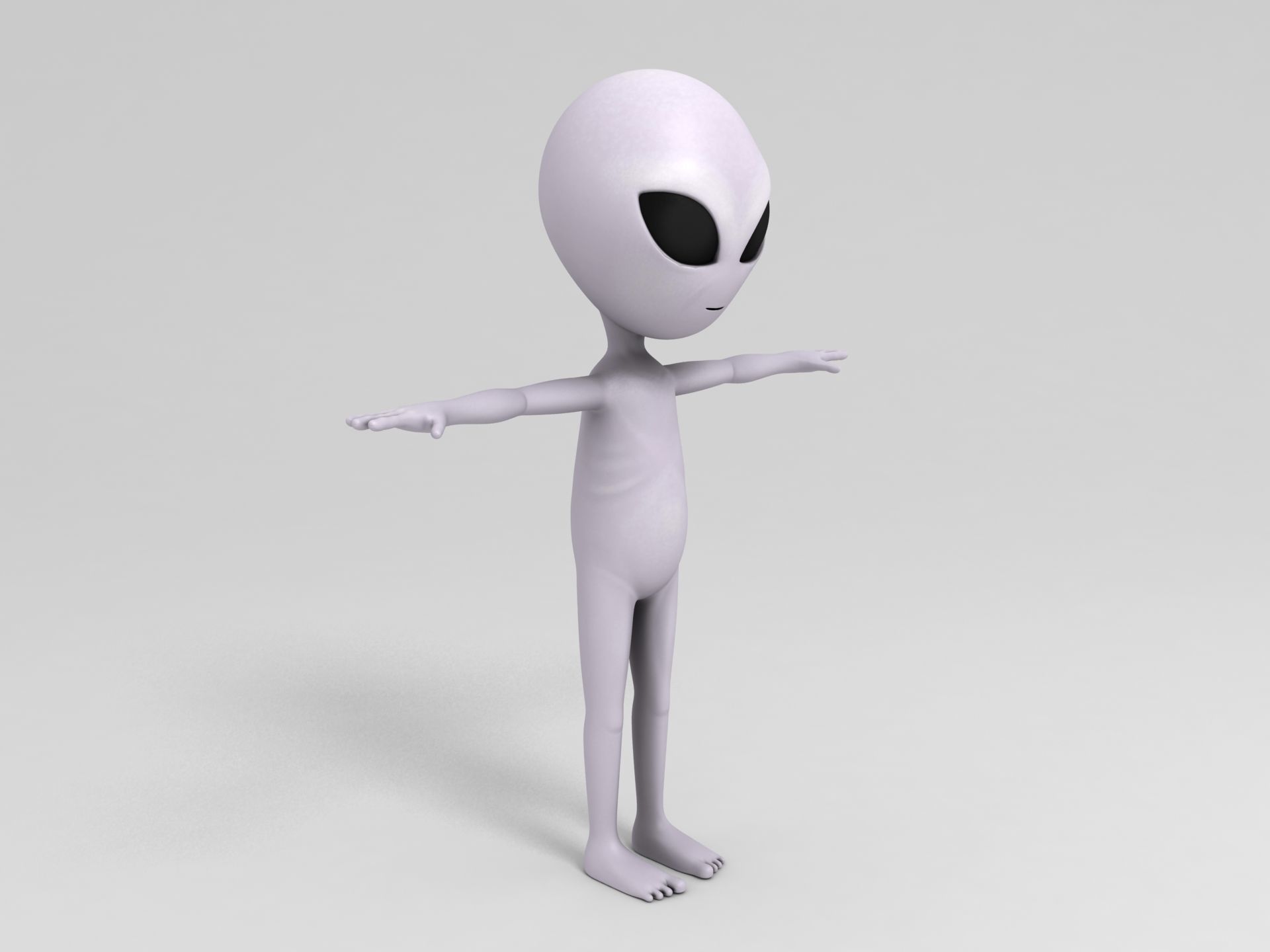 Alien 3D model_2