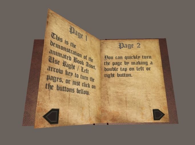 Animated Book Low-poly 3D model_3