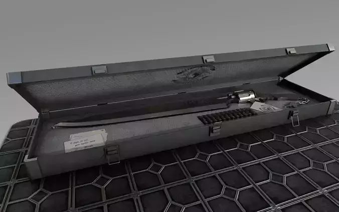 Gunblade Final Fantasy 3D model