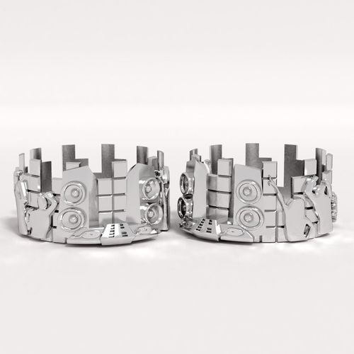 ring disco 3D print model