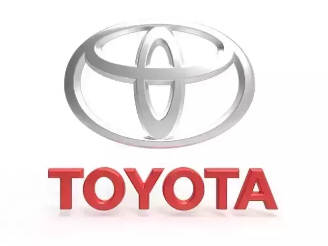 Toyota Logo 3D