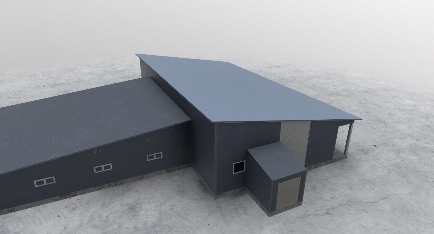 LHBP Building 2 Low-poly 3D model_5