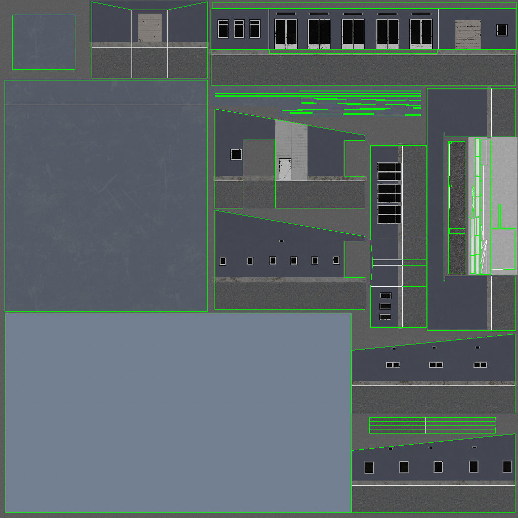 LHBP Building 2 Low-poly 3D model_13