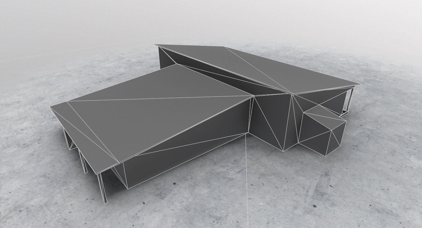 LHBP Building 2 Low-poly 3D model_10