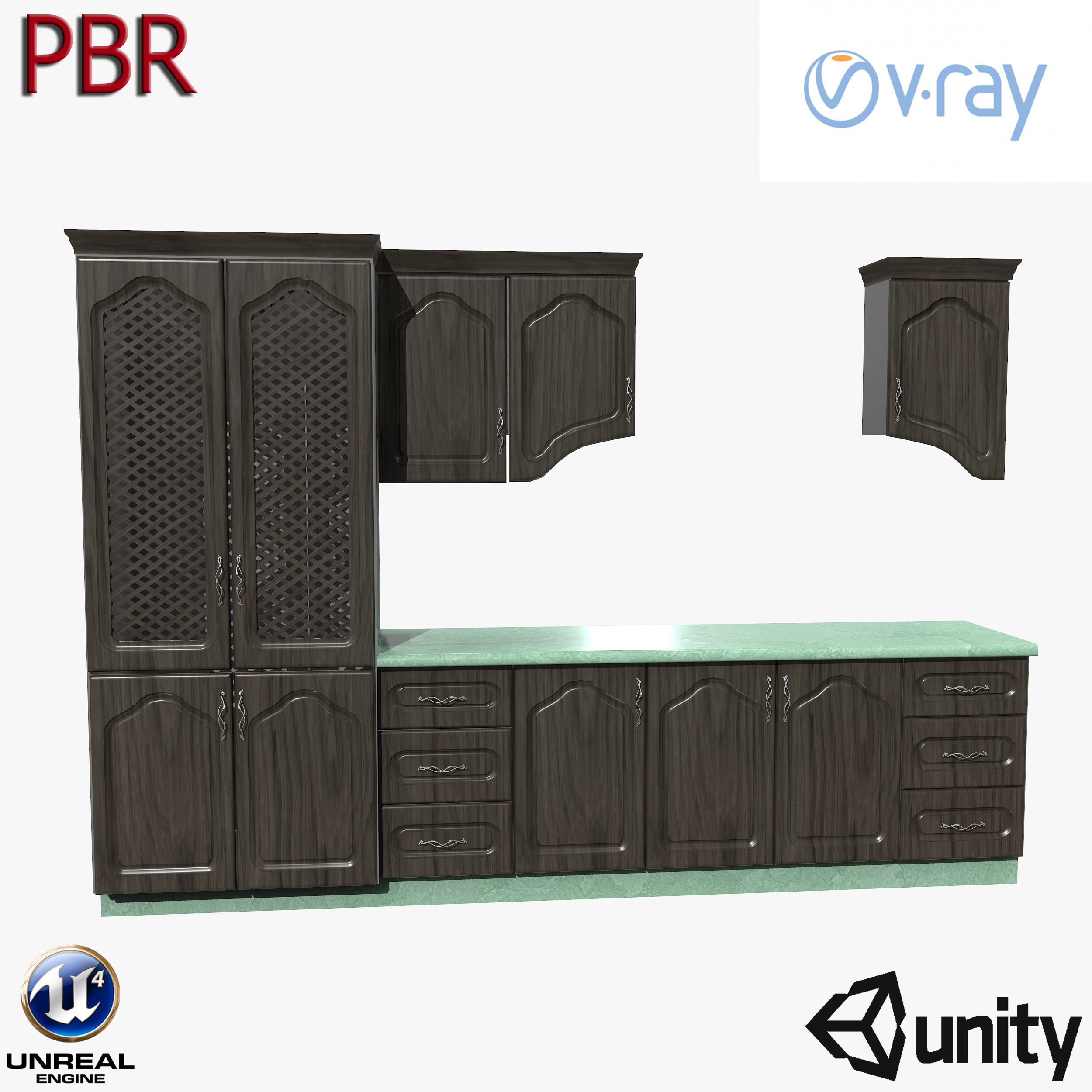 Kitchen03 3D model_0