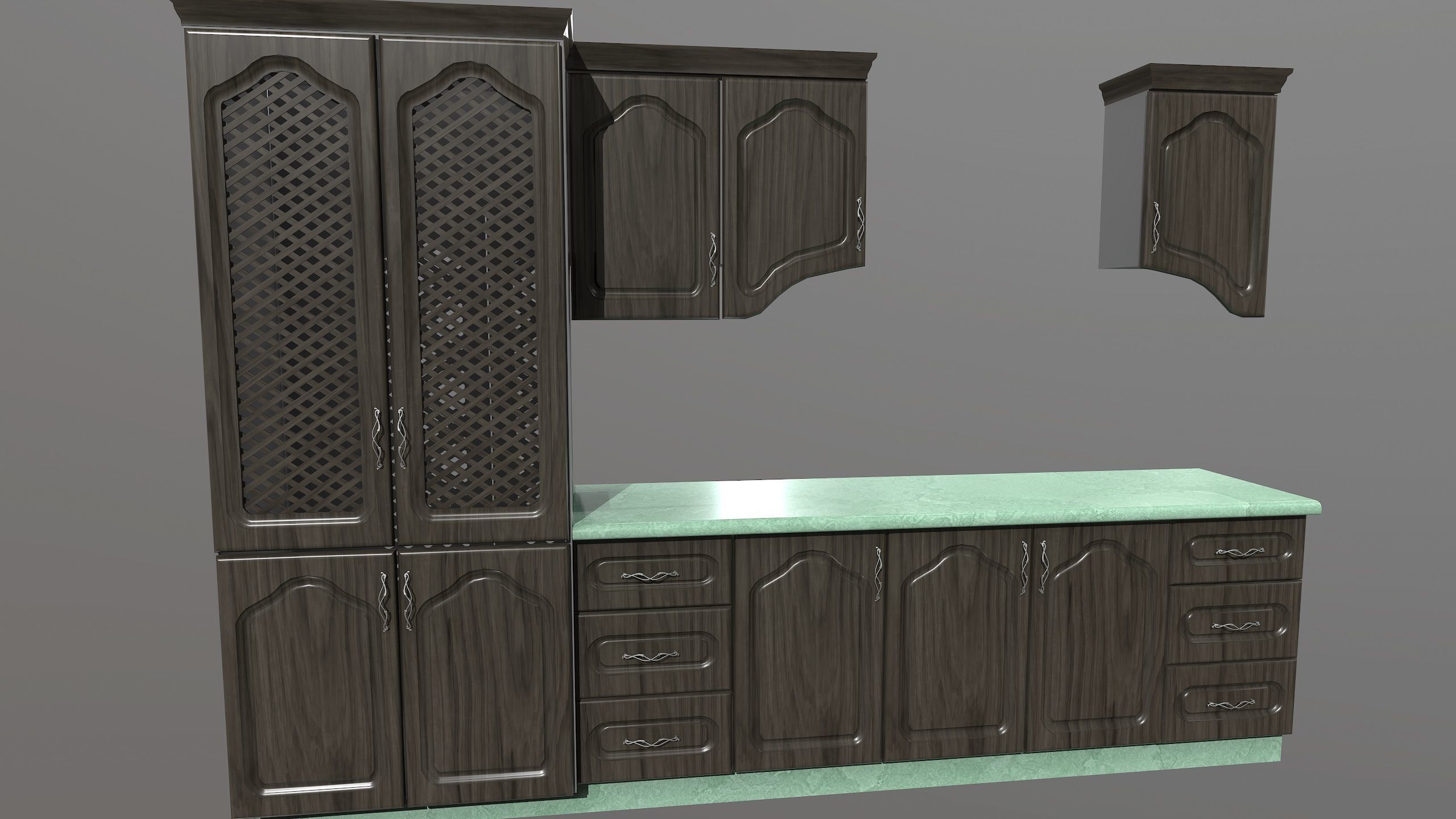 Kitchen03 3D model_1