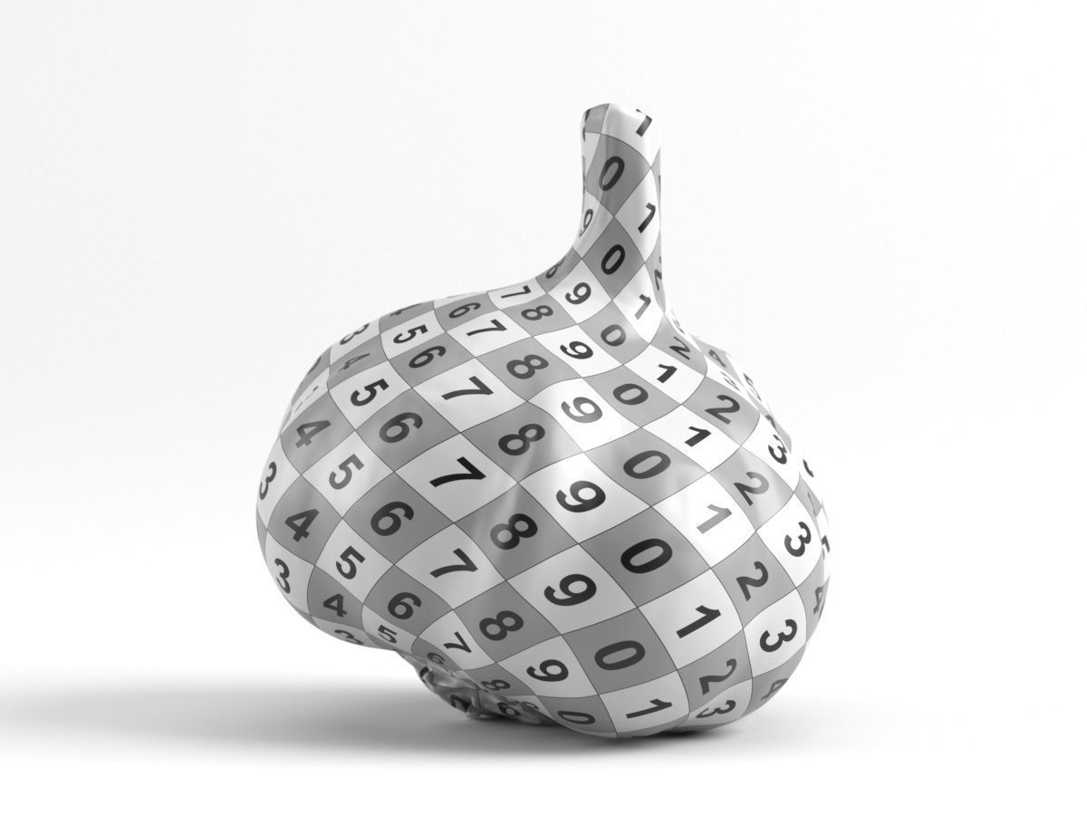 Photorealistic Garlic 3D Scan 3D model_7
