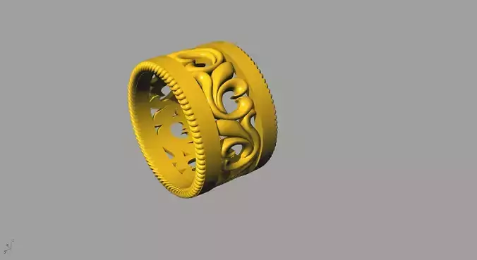 Wedding ring obr 118 Width 14 mm