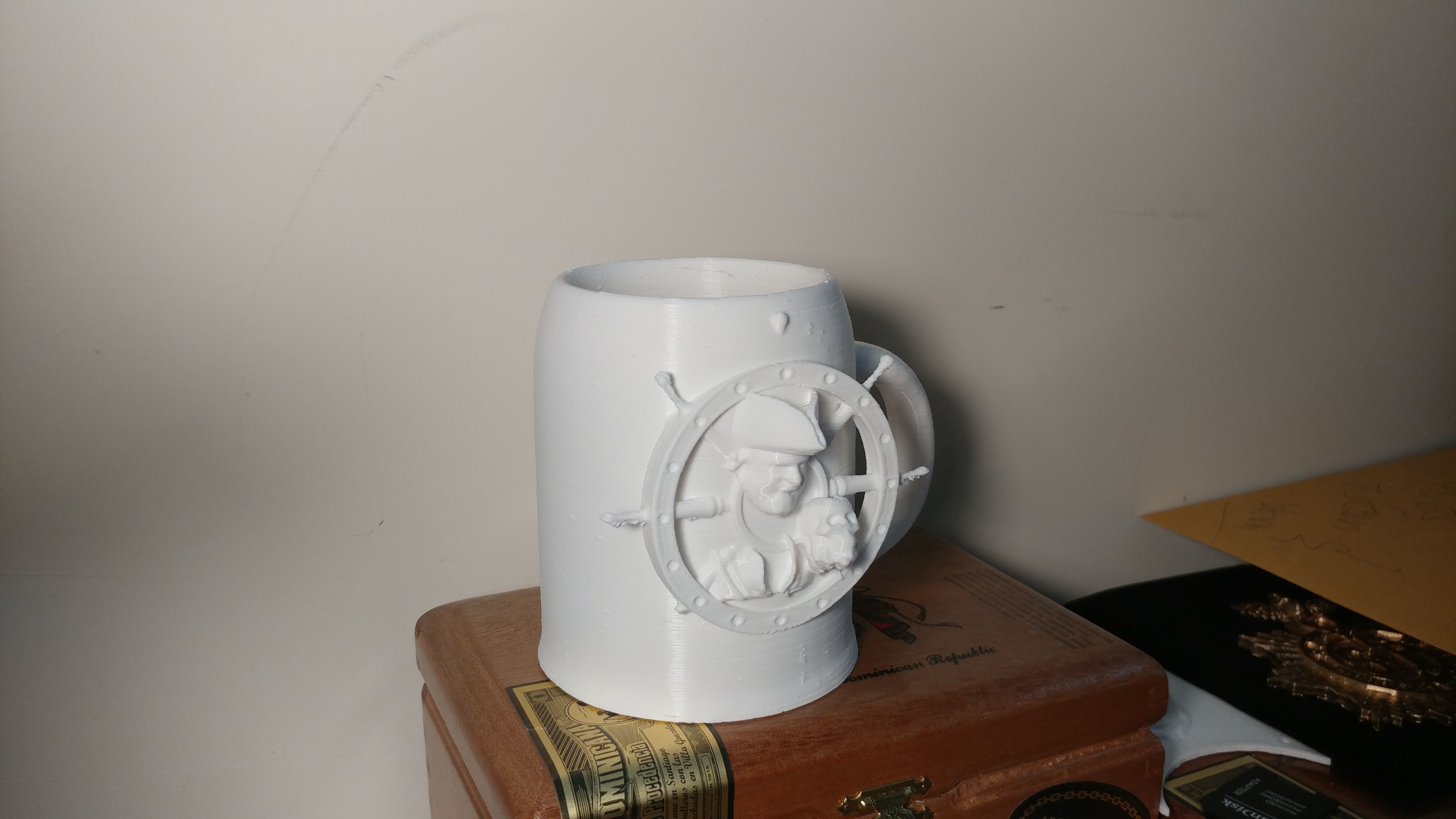 Pirate Mug 3D print model_1