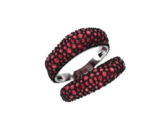 Ring faberge 3D print model_4