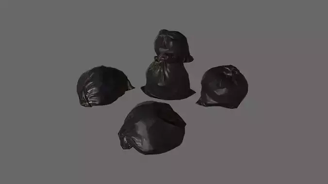Black Garbage Bags