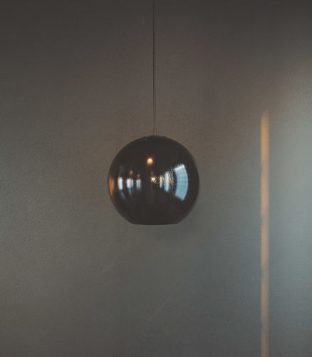 Black Globe Pendant Light 3D model