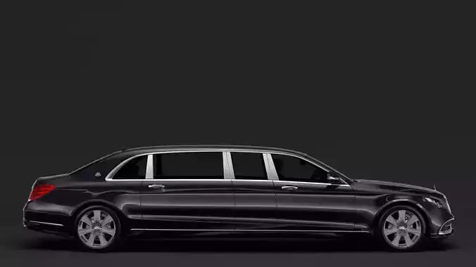 Mercedes Maybach S 650 Pullman Guard VV222 2018