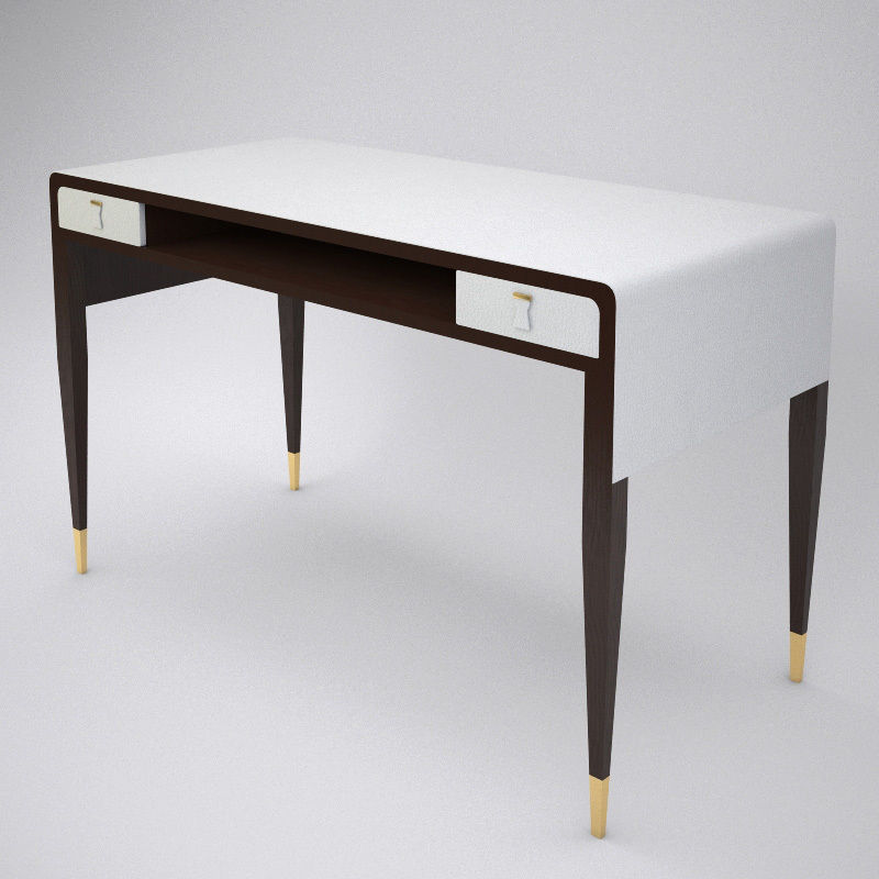 Luxurious Writing Desk - Rubelli Casa Rio Novo 3D model_2