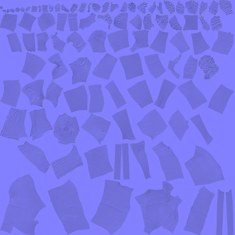 Male Scan - Mick 003 Holding a Stick Low Poly 3D model_12