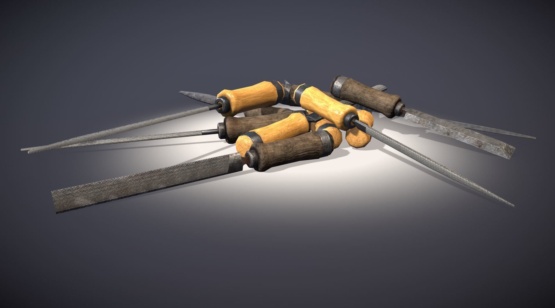 Tool Pack - 40 PBR Hand Tools 3D model_17
