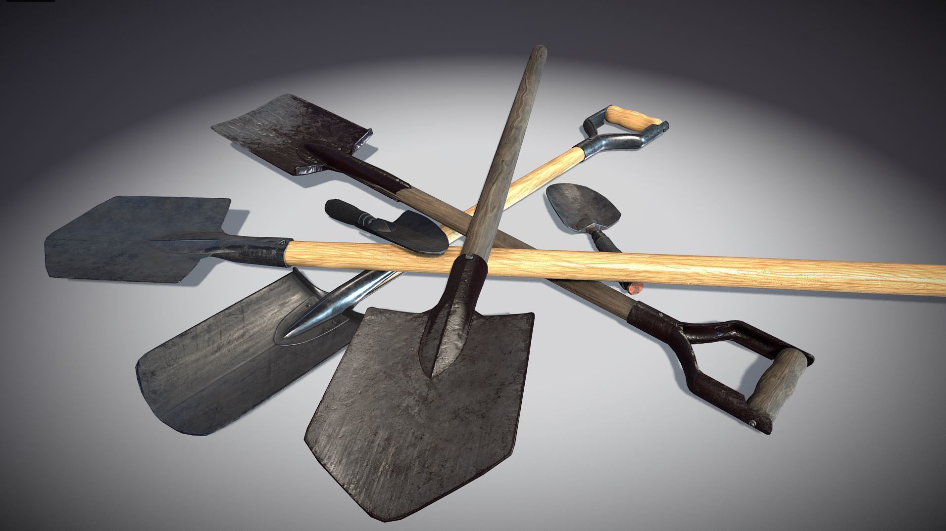 Tool Pack - 40 PBR Hand Tools 3D model_43