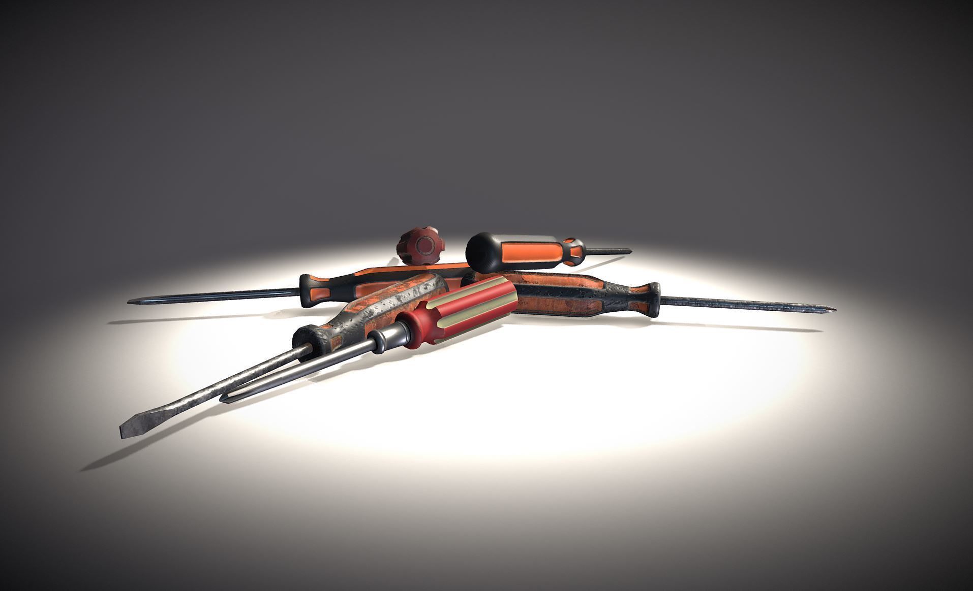 Tool Pack - 40 PBR Hand Tools 3D model_37