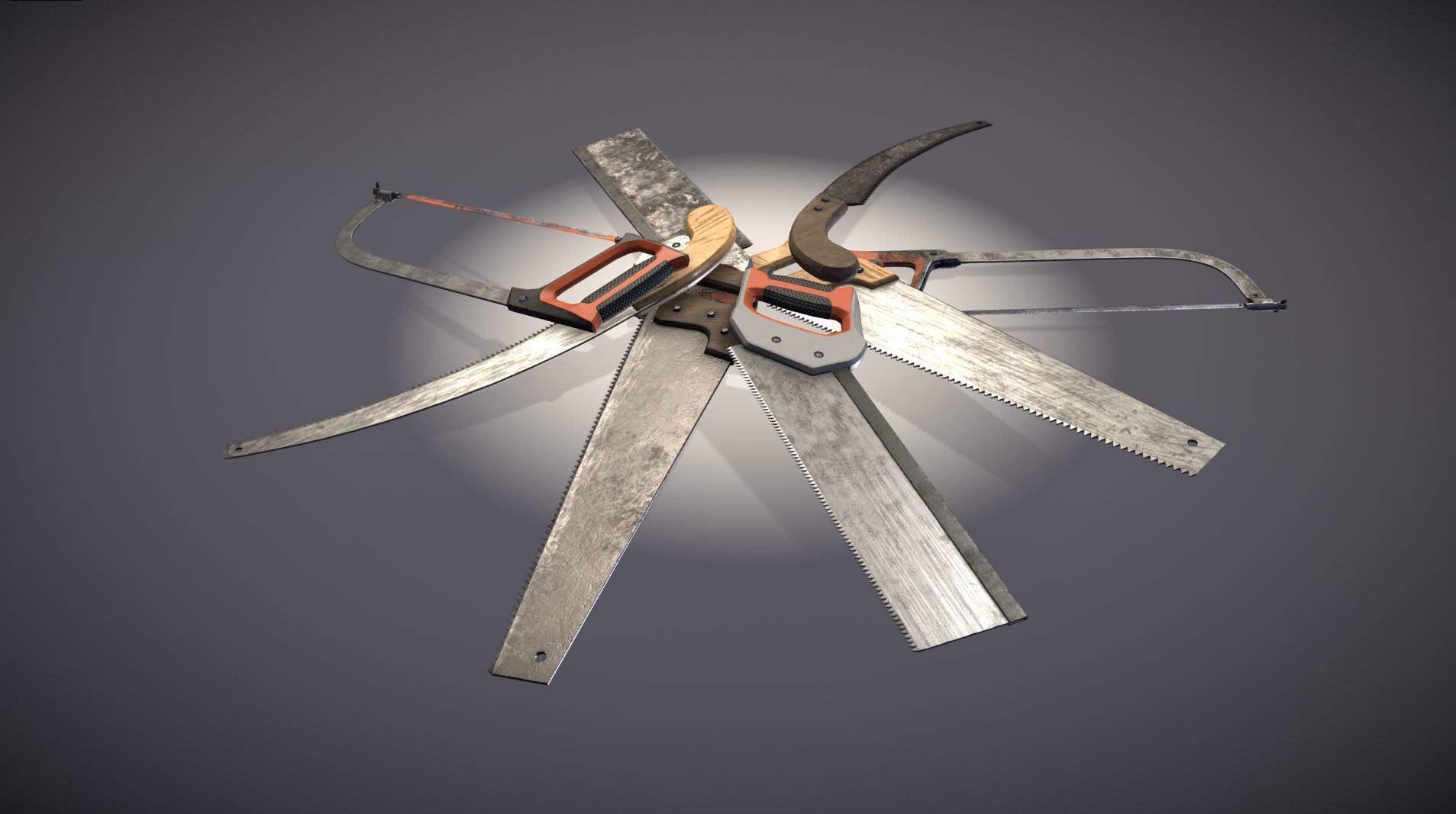 Tool Pack - 40 PBR Hand Tools 3D model_33