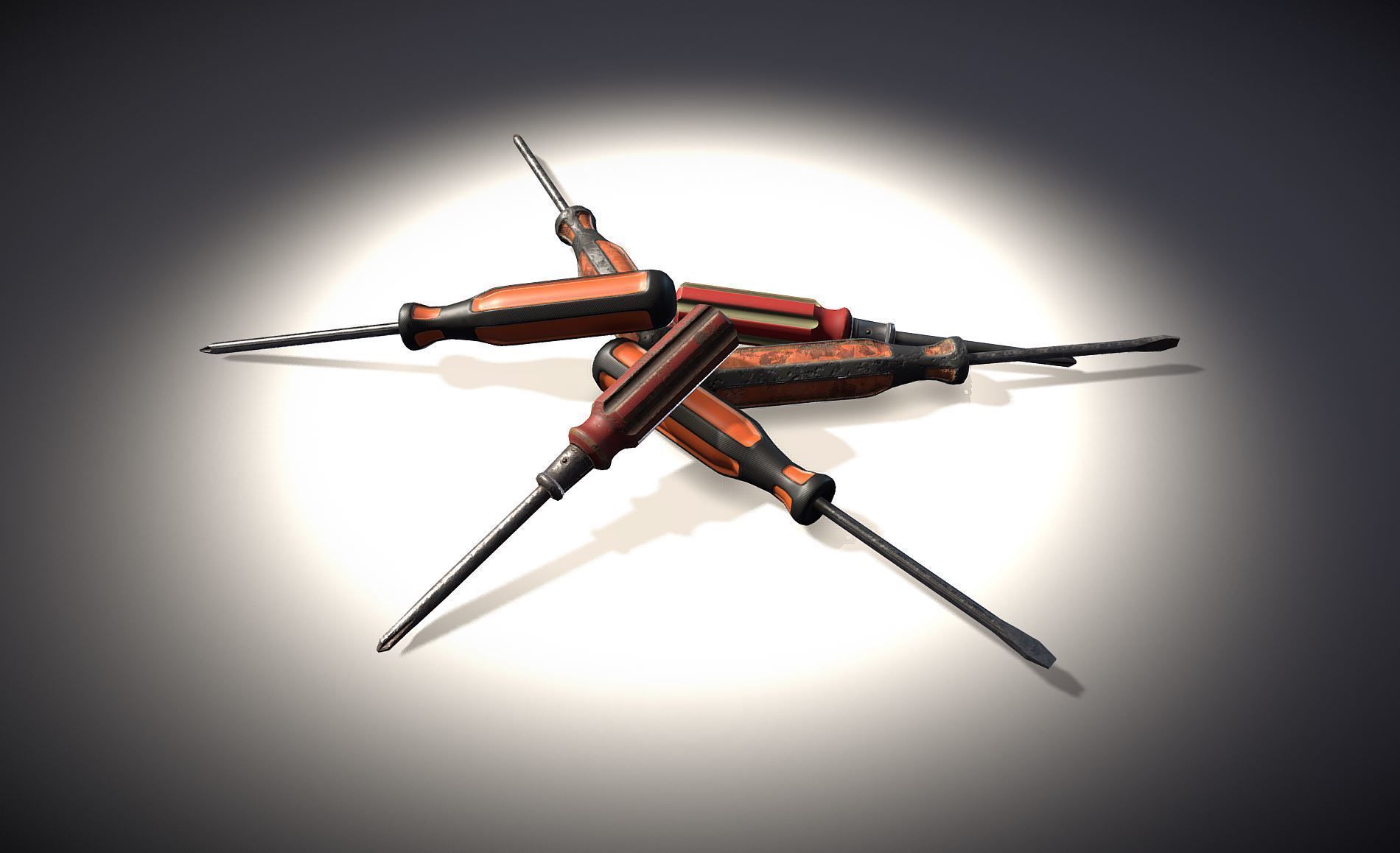 Tool Pack - 40 PBR Hand Tools 3D model_36