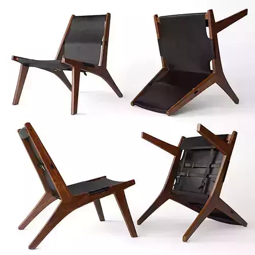 LOUNGE CHAIR BLACK