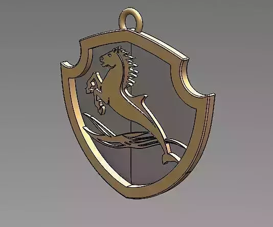 3D printable logo jewerly 