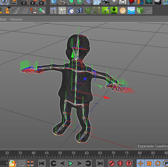 THE TEACHER cartoon 3D model_7