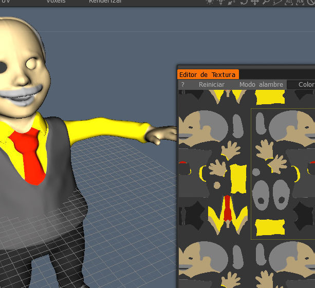 THE TEACHER cartoon 3D model_6
