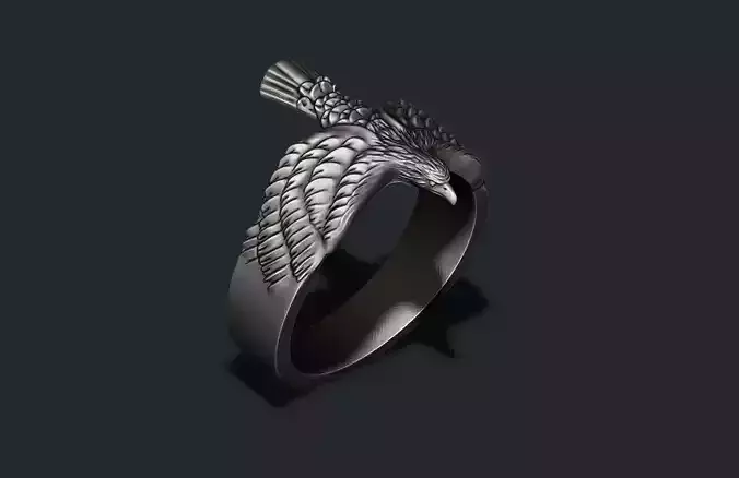 Eagle ring  3D print model