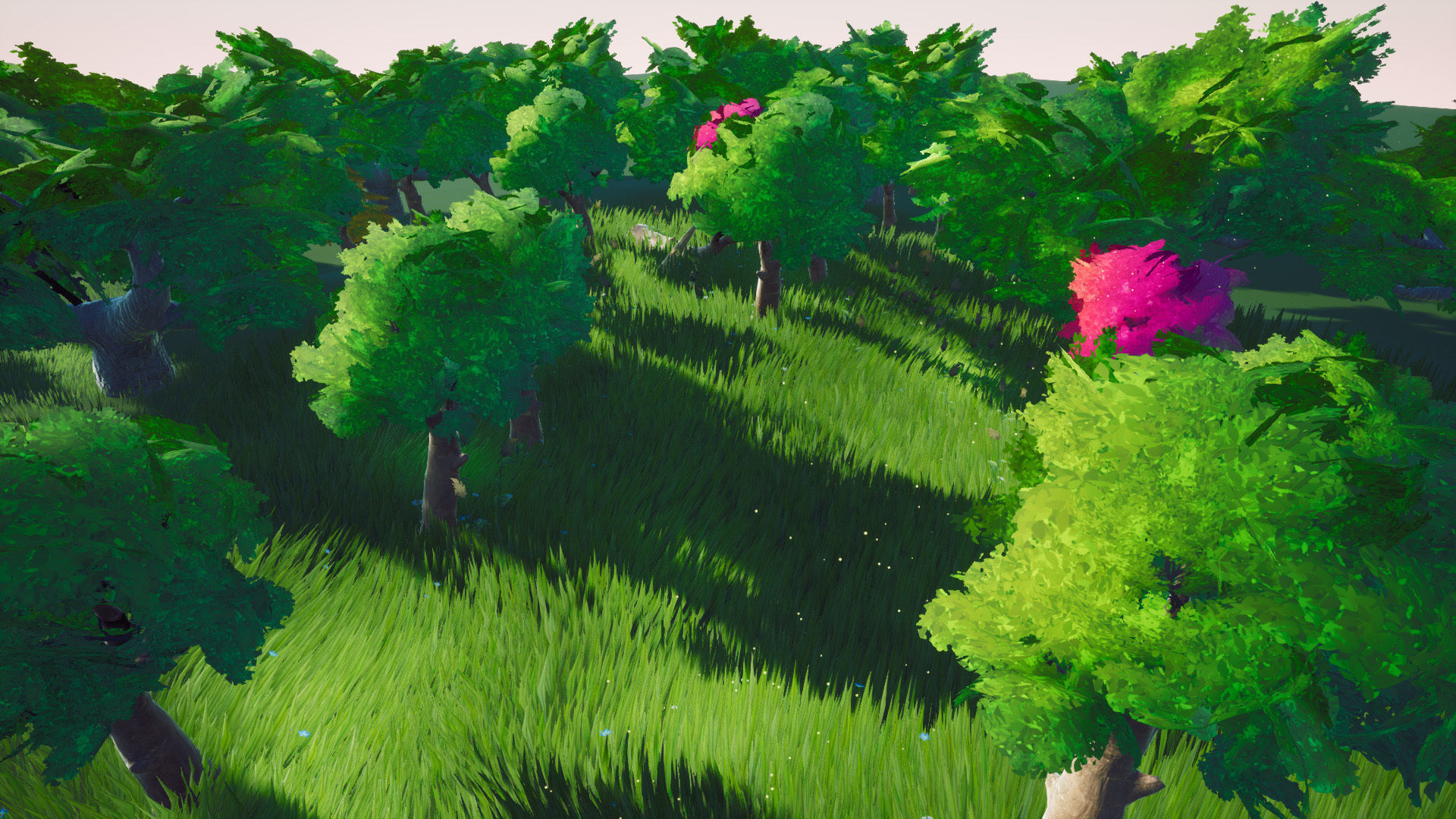 Stylized Foliage And Trees - Unreal Engine 4 Low-poly 3D model_12