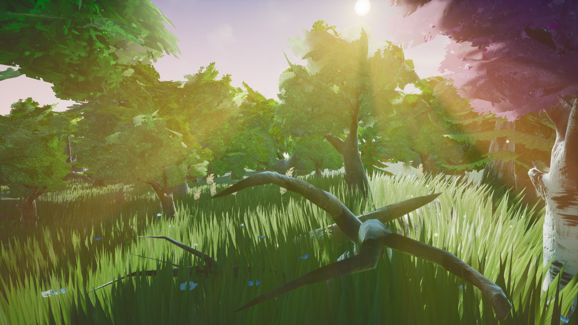 Stylized Foliage And Trees - Unreal Engine 4 Low-poly 3D model_10