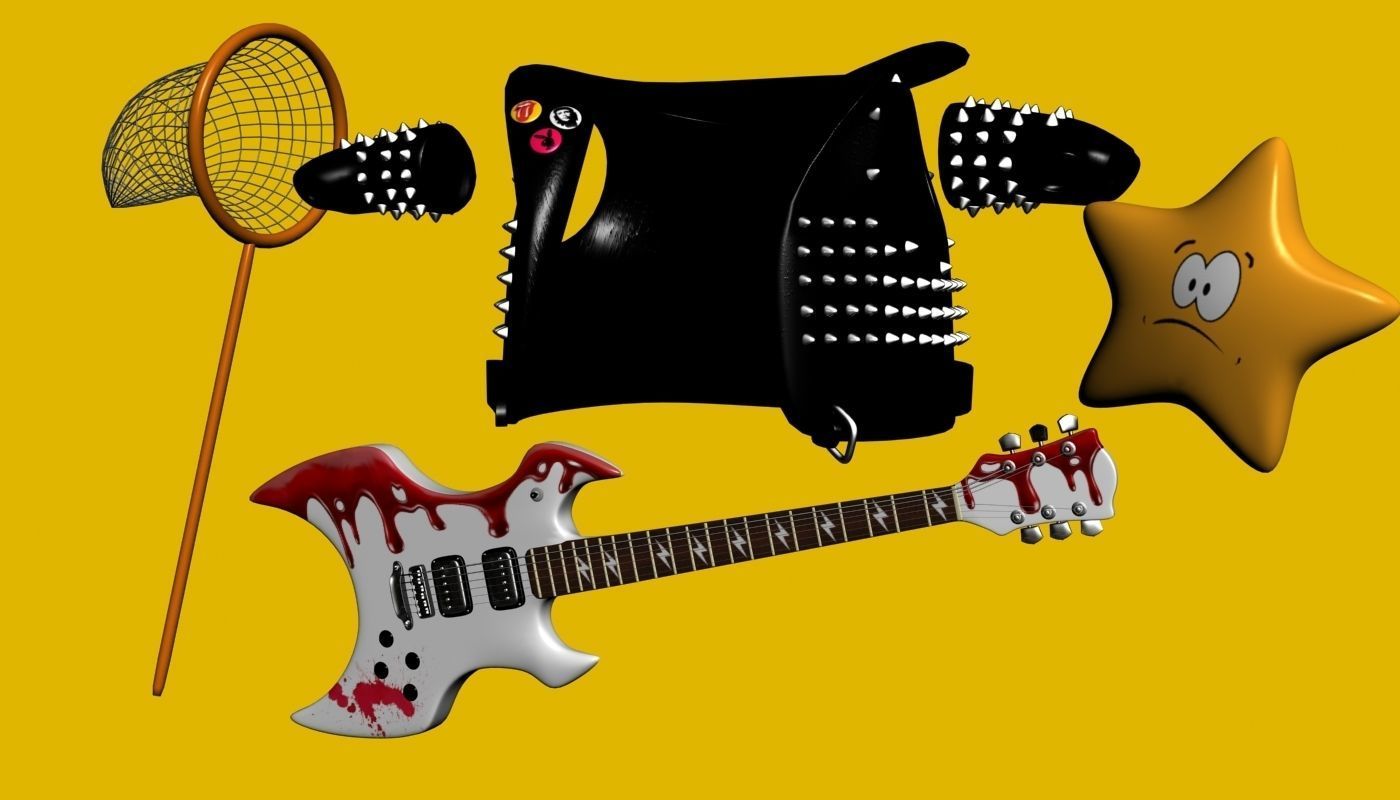 Cartoon panda RIGGED  Low-poly 3D model_15