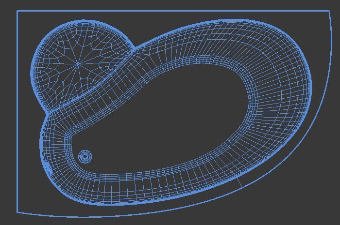 Bath 10 3D Model 3D model_4