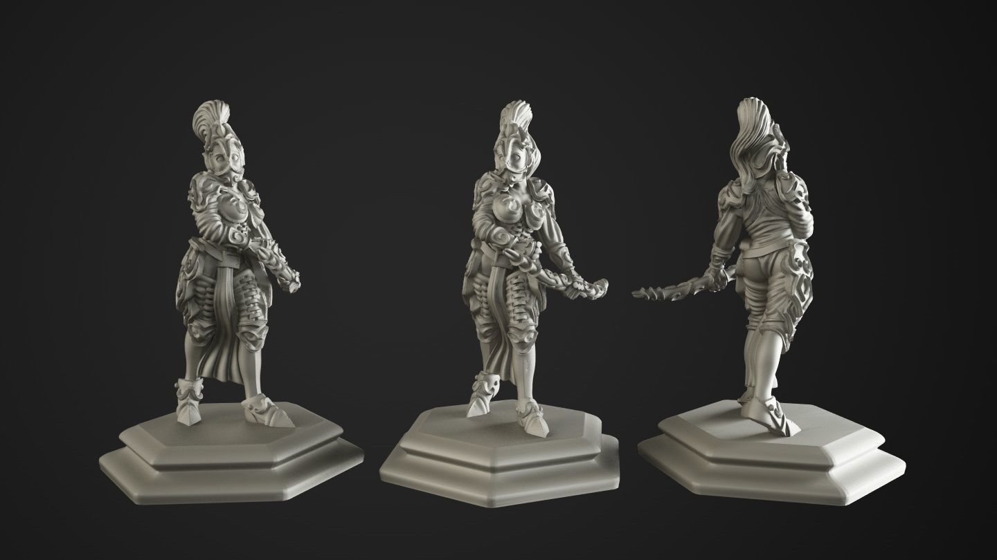archer of the high elves 3D print model_1
