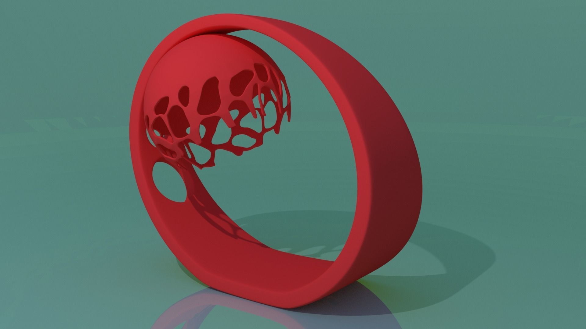 desktop lamp 3D print model_1