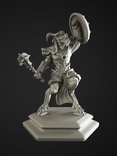 satyr soldier 3D print model