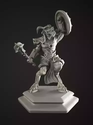 satyr soldier 3D print model