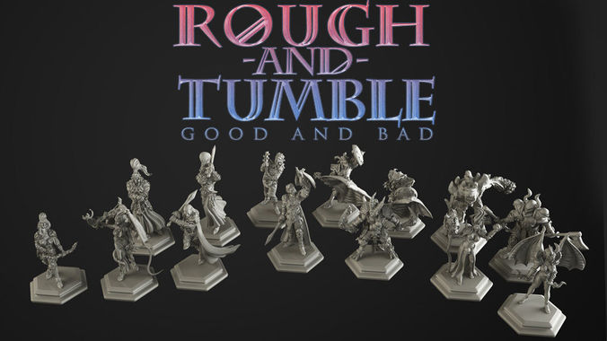 rough and tumble 3 bundle 3D print model