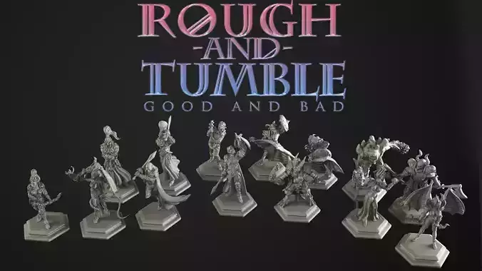 rough and tumble 3 bundle 3D print model