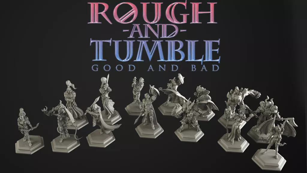 rough and tumble 3 bundle 3D print model_0