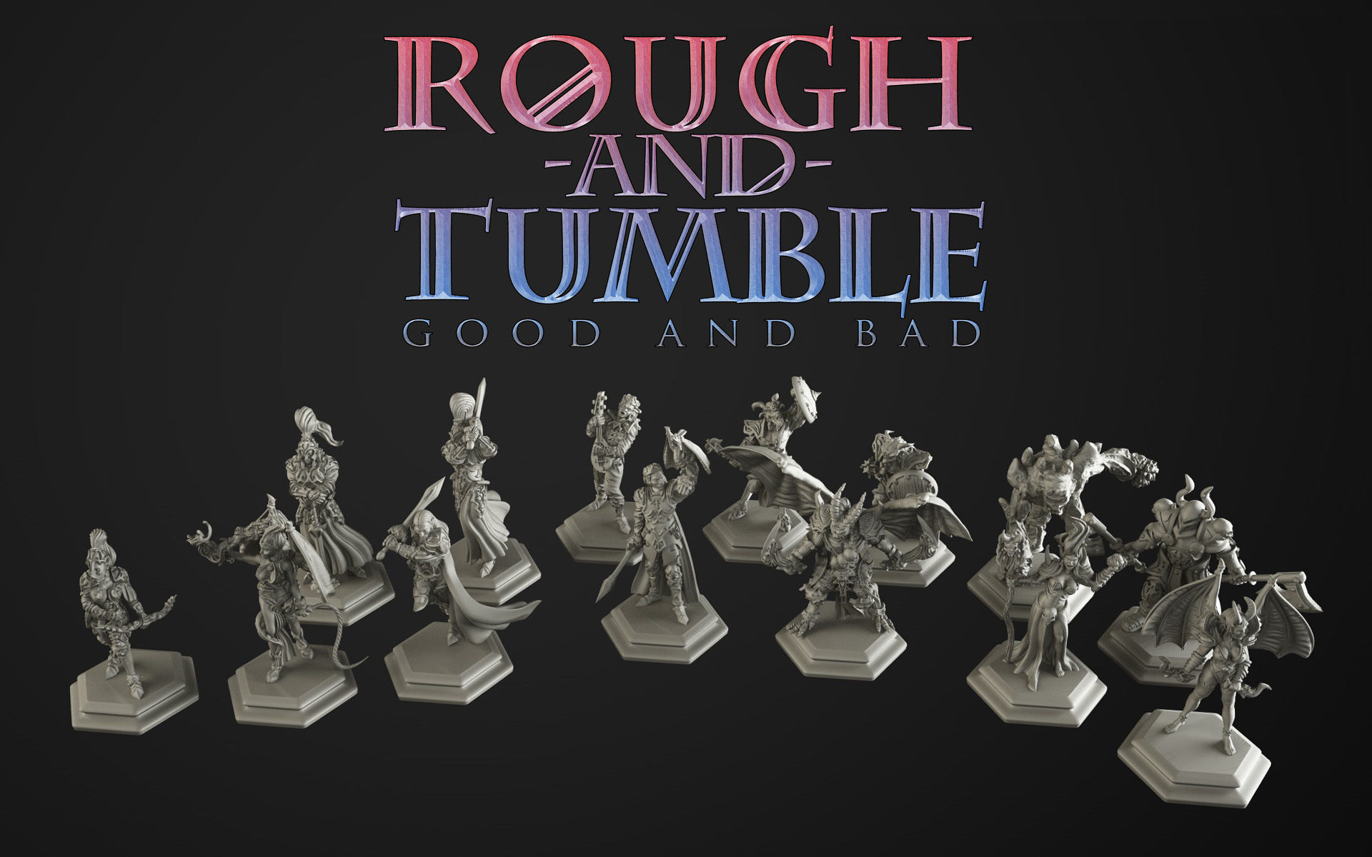 rough and tumble 3 bundle 3D print model_38